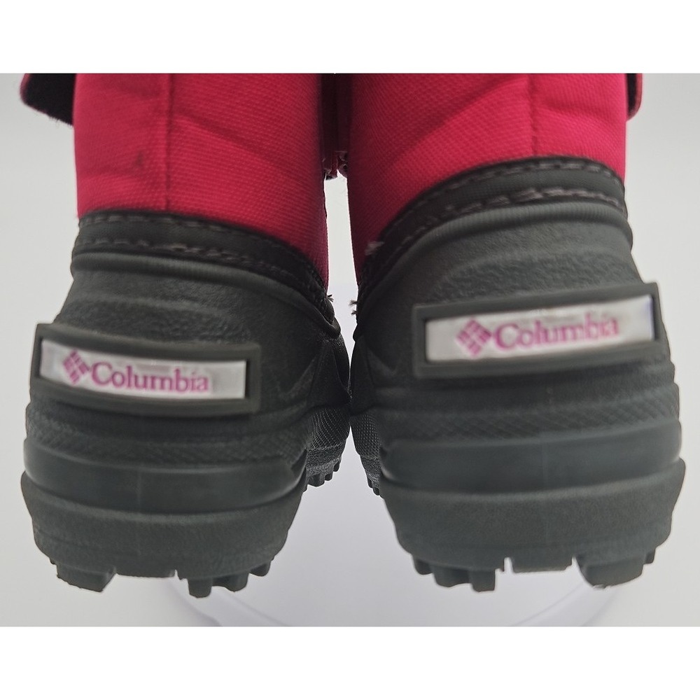 COLUMBIA Kids Pink Powderbug Plus II *NWOB* Toddler Kids SLIP ON Snow Boot Sz 6 - Picture 12 of 13